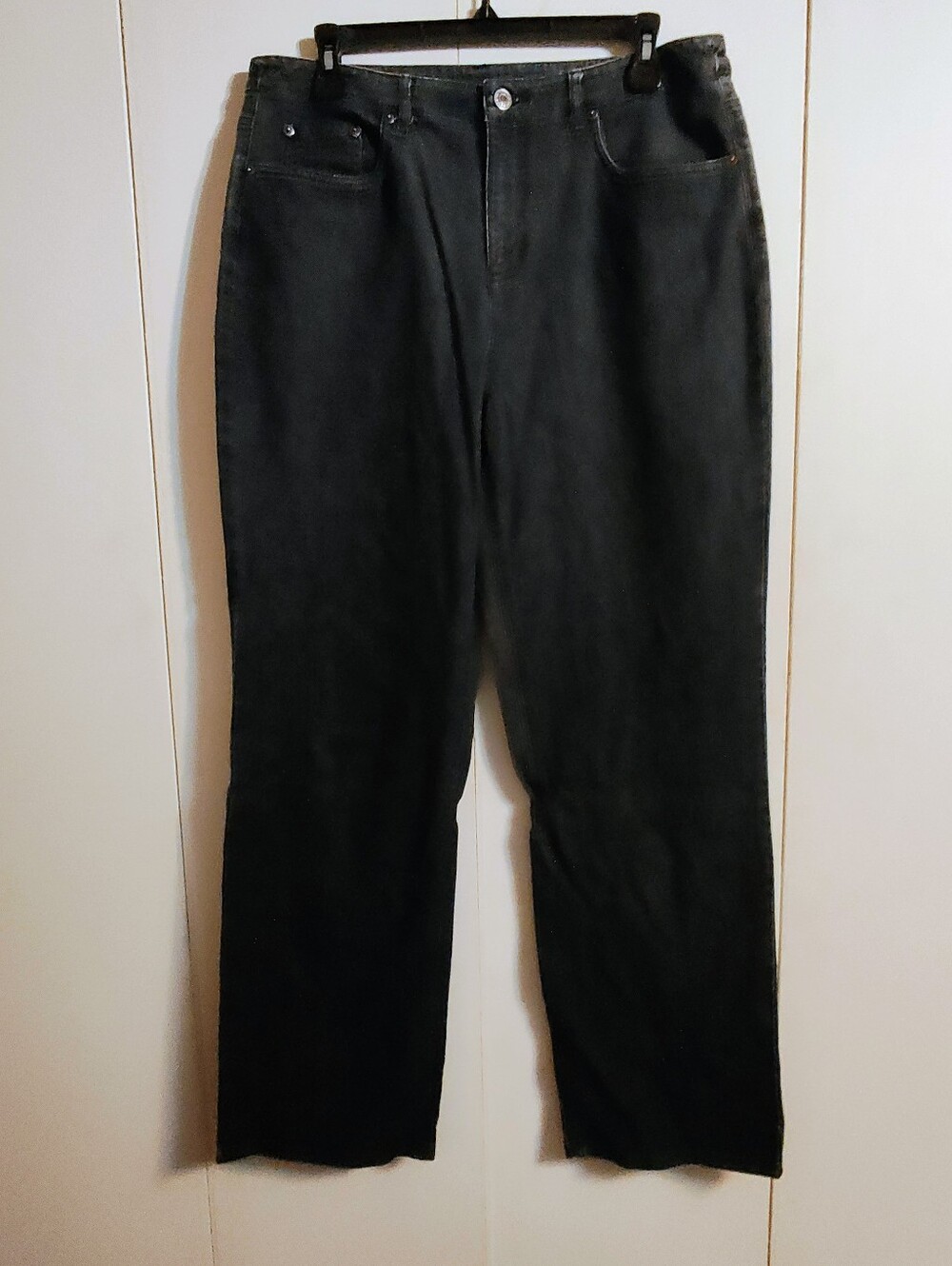 Talbots Blue Straight-Leg Stretch Jeans